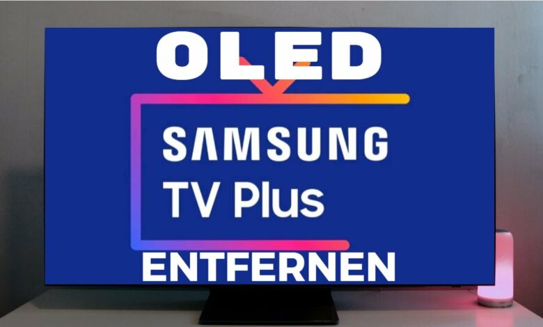 Samsung OLED S95B TV Plus entfernen