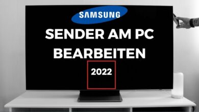 Samsung TV 2022 Senderliste am PC bearbeiten