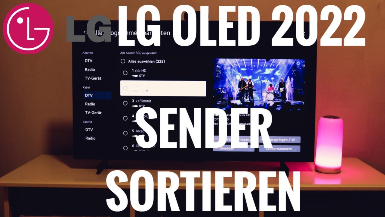 LG OLED 2022 Sender bearbeitensperrenueberspringen