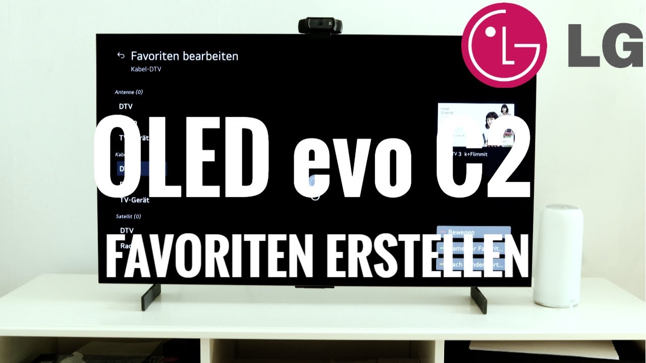LG OLED evo C2 Favoriten erstellen amp bearbeiten LG OLED evo C2 Favoriten erstellen amp bearbeiten