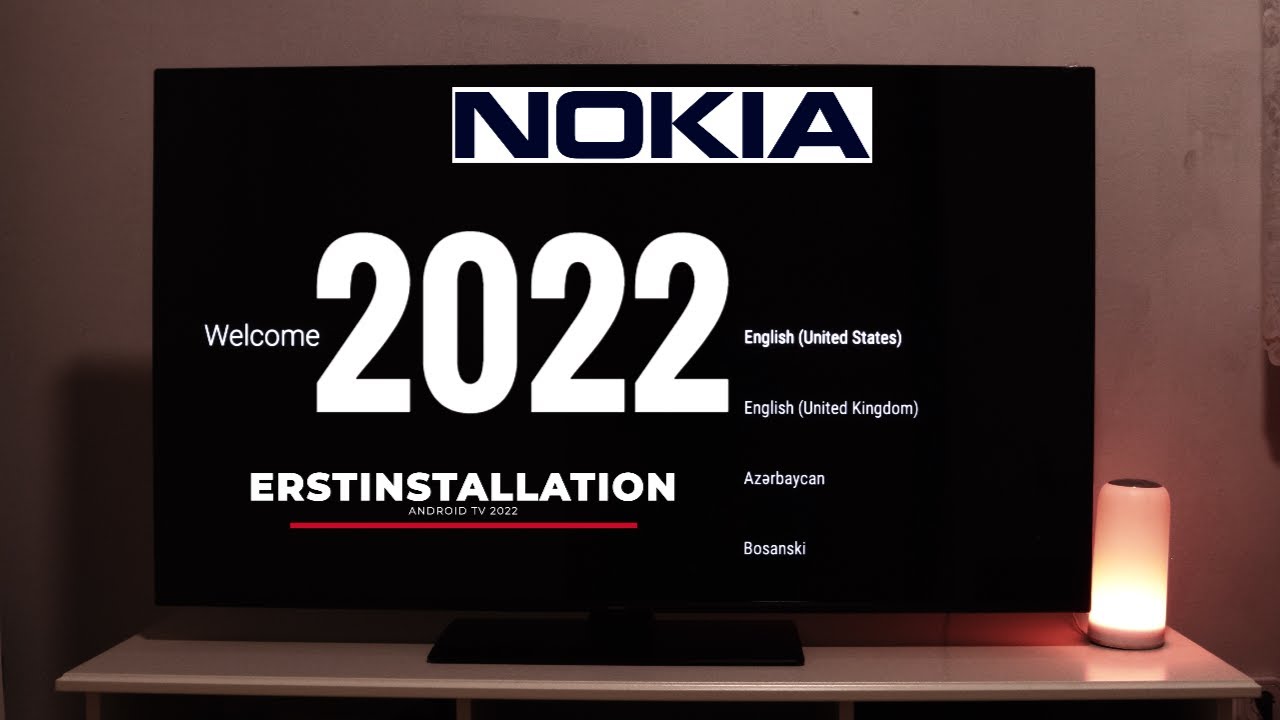 NOKIA Android TV 2022 Erstinstallation