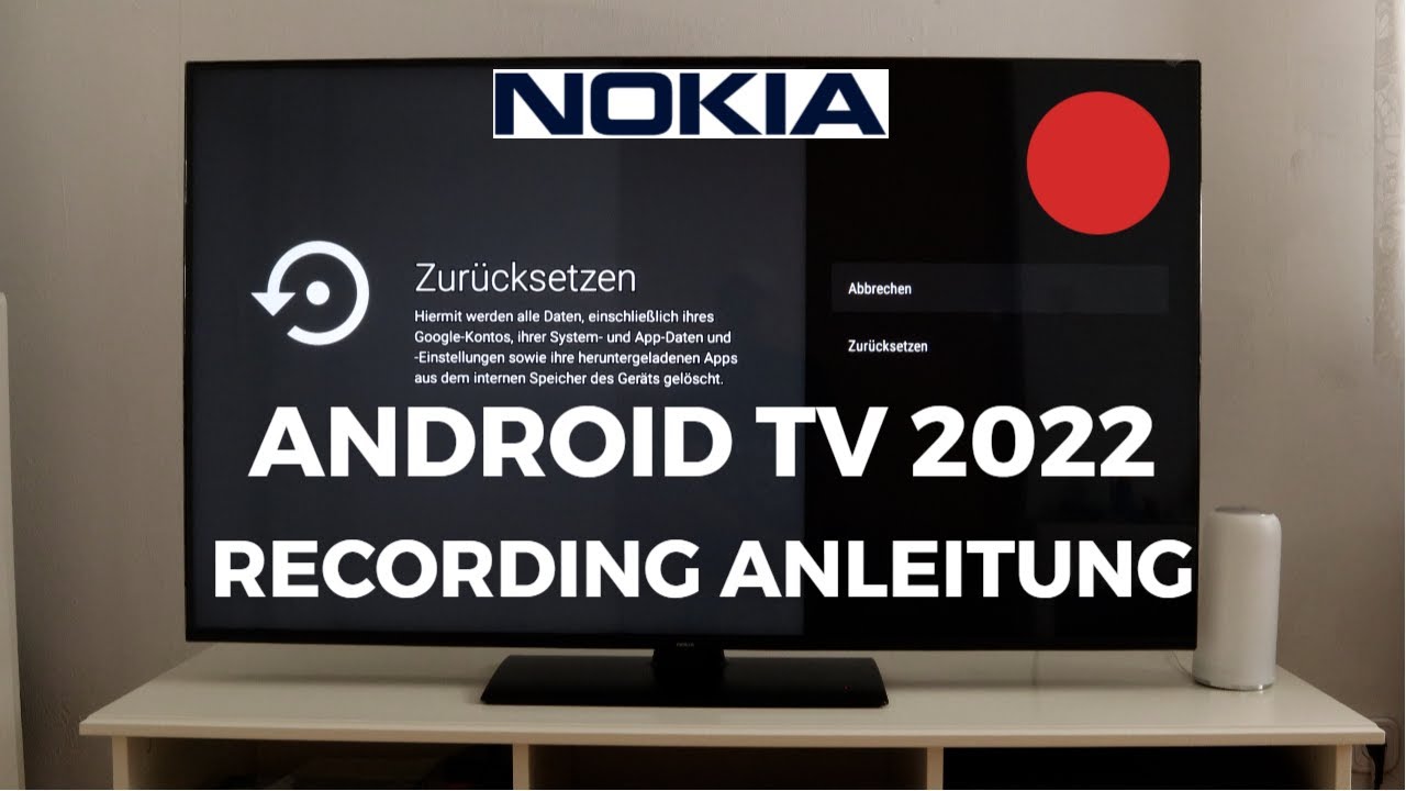 NOKIA Android TV Recording Anleitung