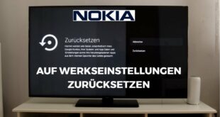 Nokia Android TV 2022 auf Werkseinstellungen zurücksetzen