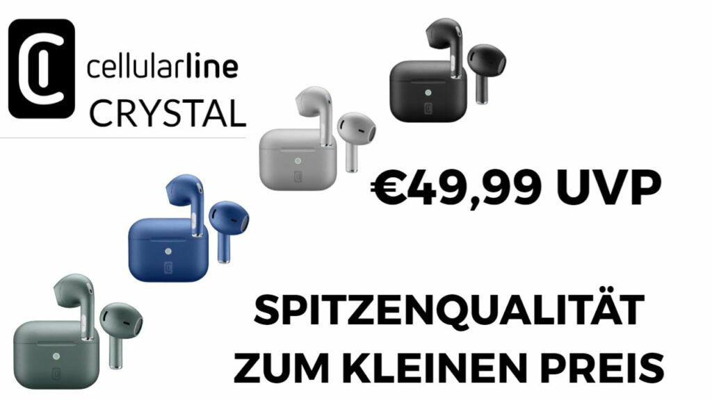 Cellularline CRYSTAL Spitzenqualitaet zum kleinen Preis