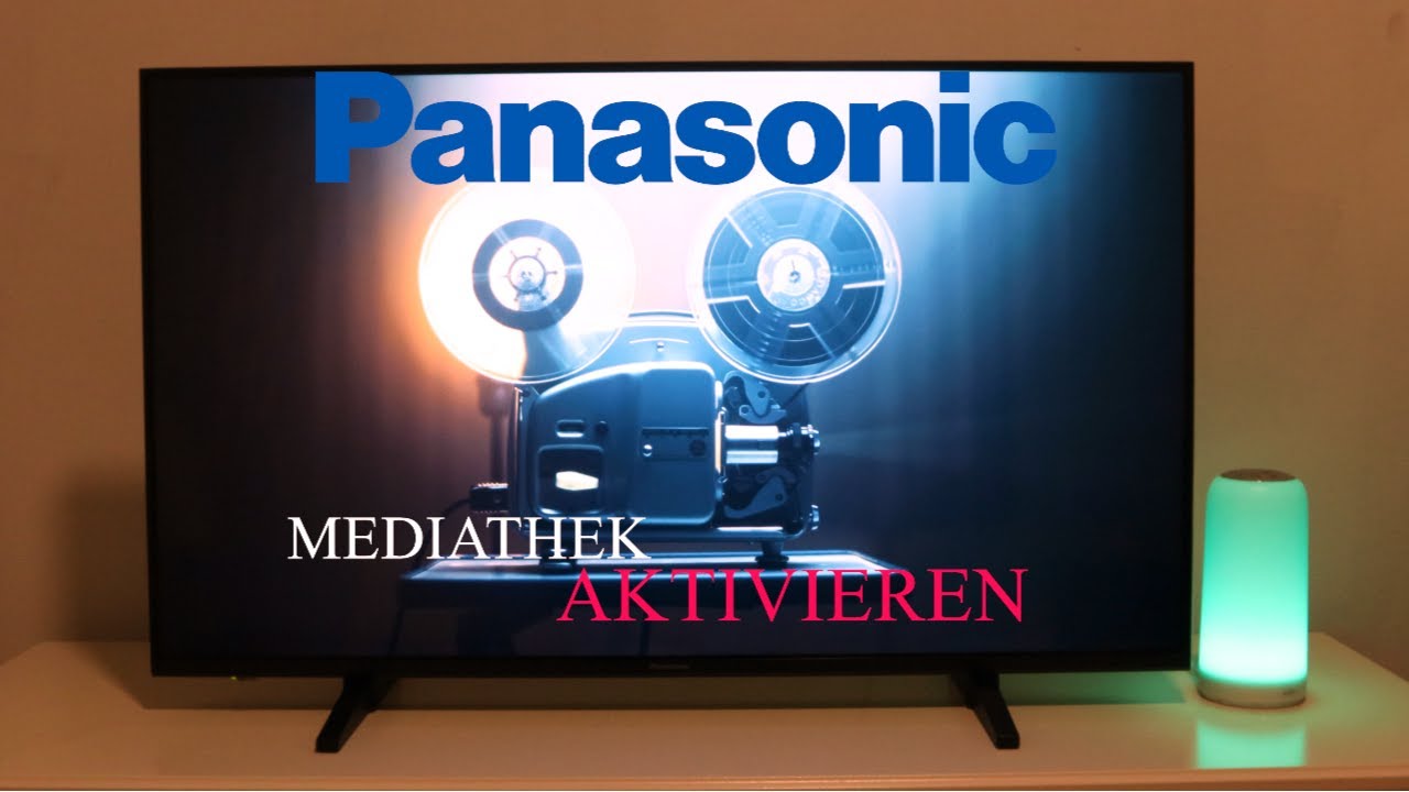 Panasonic Mediathek aktivierenHbbTV