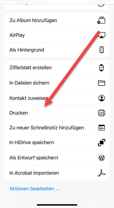 Anleitung vom Handy zu drucken Anleitung vom Handy zu drucken