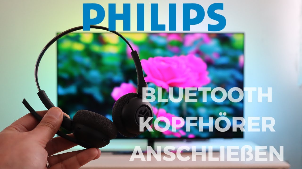 Philips OLED 2023 Bluetooth Kopfhoerer verbinden