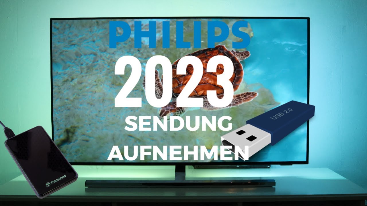 Philips OLED 2023 Sendung aufnehmen