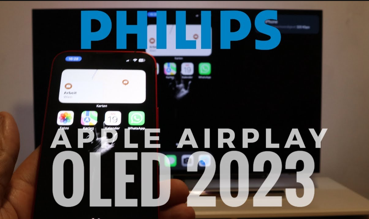 Philips OLED TV 2023 mit Apple Airplay