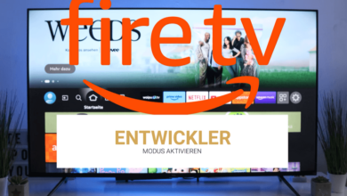 Fire TV Entwickler aktivieren
