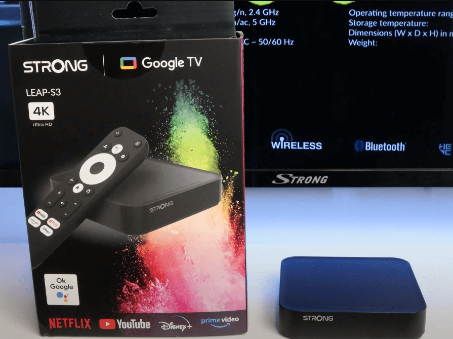 STRONG Leap S 3 4K Streaming STRONG Leap S 3 4K Streaming Box