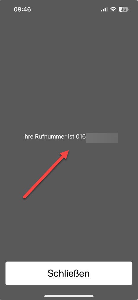 iPhone eigene Nummer anzeigen 135