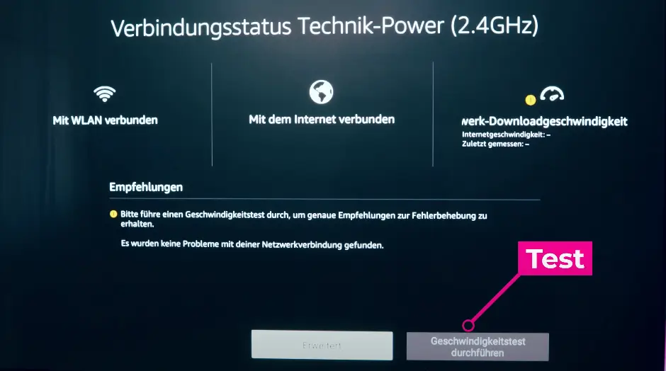 AMAZON FIRE TV Stick Speedtest
