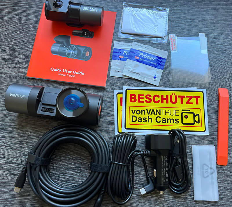 Vantrue N5 Dashcam Autokamera